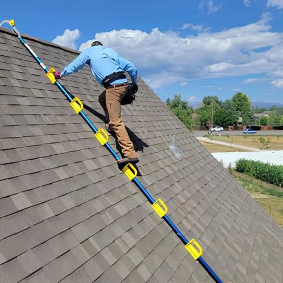 HAAG-certified roof inspector on steep-slope